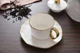 Portofino Porcelain Tea Cup & Saucer, 6 oz