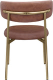 Lupita - Dining Chair With Brushed Gold Legs (Set of 2)