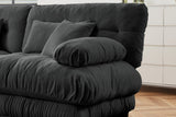 CLOUDIES 134" 3 Seater Sofa with 2 Ottomans