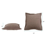 Puff Ottoman Cover Barbet Chocolate-Cover Only