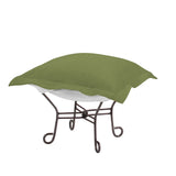 Puff Chair Cushion Seascape Moss Cushion and Cover