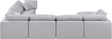 Indulge - Linen 7 Piece Modular Sectional