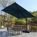 10ft Large Outdoor Umbrella For Garden, Pool, Beach, Blue