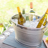 Mixora 4.9 Gallon Stainless Beverage Ice Tub