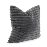 Pillow 24 x 24 Shar Pei Charcoal - Down Insert