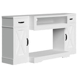 Tv Stands For Tvs Up To 75'', Farmhouse Media Console Table