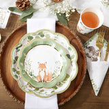Woodland Baby 78 Piece Party Tableware Set