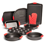Moss & Stone 9-Piece Nonstick Baking Pan Set