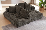ELARA 108" Chenille Right Chaise Sofa