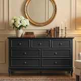 7-Drawer Dresser – Modern Storage with Wave Design