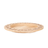 Robin Baron Winfield Round Wooden Serving Tray