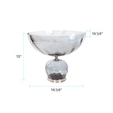 Ayers Smoked Glass Bowl