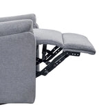 3 in1 Power Recliner with Usb and Type-C Ports, Light Grey
