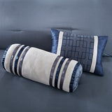 Planum 7-Piece Comforter Set, Navy Blue
