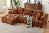 ELARA 108" Chenille Left Chaise Sofa
