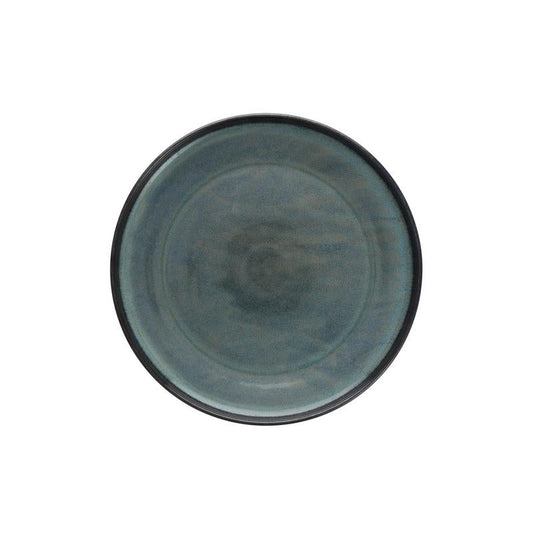 Northern Lights Aurora Blue Dinner Plate 11"