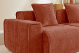 HARRISON 78" Loveseat with 1 Ottoman