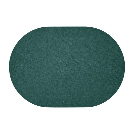 Loft Felt Forest Placemat - Oval 13.3x16.5"- Set of 4