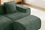HARRISON 108" 3-Seater Sofa with 2 Ottomans
