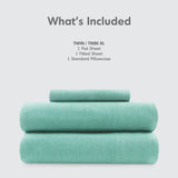 Jersey Knit All Season Sheet Set, Teal