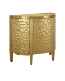 Auden Brass Demi-Lune Cabinet