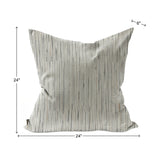 Abalone Natural Indoor Outdoor 24x24 Pillow