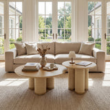 Drift Round Coffee Table Set