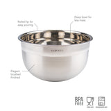 Stainless Steel Mixing Bowl 5.5 QT