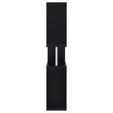 Hoover 63-inch 5-shelf Bookshelf Black