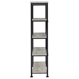 Analiese 63-inch 4-shelf Bookshelf Grey Driftwood
