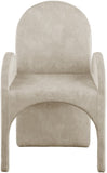 Summer Contemporary Dining Arm Chair Set of 2 - Luxurious Upholstery, Durable Steel Frame Design