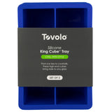 King Cube Silicone Ice Molds - Set of 2
