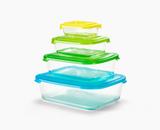 Nest™ Glass Multicolour Food Storage Set