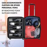 Wine Bottle Suitcase | Holds 10 Standard 750 ML