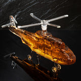Helicopter Wine & Whiskey Decanter Black Hawk Chopper 750ml