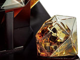 Set of 4 Diamond Whiskey & Wine Glasses 10oz