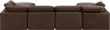 Indulge - Velvet 6 Piece Modular Double Chaise Sectional