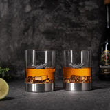 Fish Whiskey, Wine & Water Glasses Set of 2