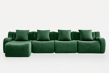 ROMA 148" 4-Seater Sofa with 1 Ottoman
