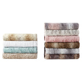 Soft Faux Fur Mink Reversible Throw Blanket