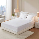 Premium Waterproof Mattress Protector, White