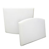 Puff Ottoman Cover Shar Pei White/Natural -Cover Only