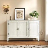 3-Door Buffet Cabinet with Adjustable Shelves