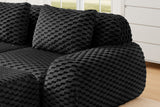 LAURENT 114" 3-Seater Sofa with 2 Ottomans