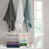 Turkish Cotton 6-Piece Bathroom Towel Set, Taupe