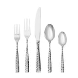 Lucca Faceted 5pc Place Setting