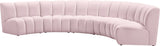 Infinity - 5 Piece Velvet Modular Sectional
