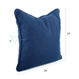 Pillow 24 x 24 Alicante Indigo