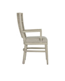 Norene Gray Armchair, Demetria Parchment