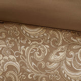 24-Piece Traditional Paisley Room-in-A-Bag Set, Brown